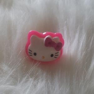 Hello kitty adjustable ring
